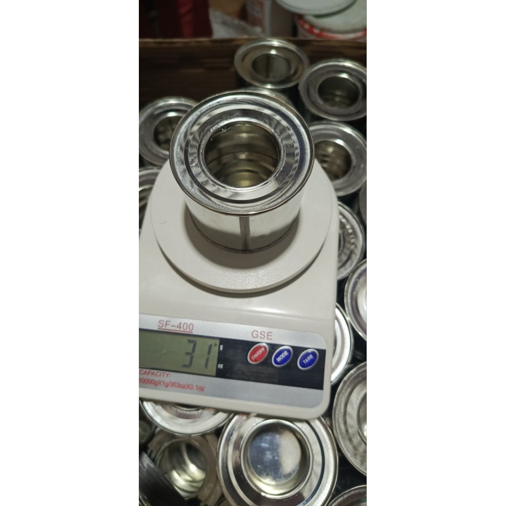 kaleng Baru untuk Sterno spirtus gell jelly tanpa isi