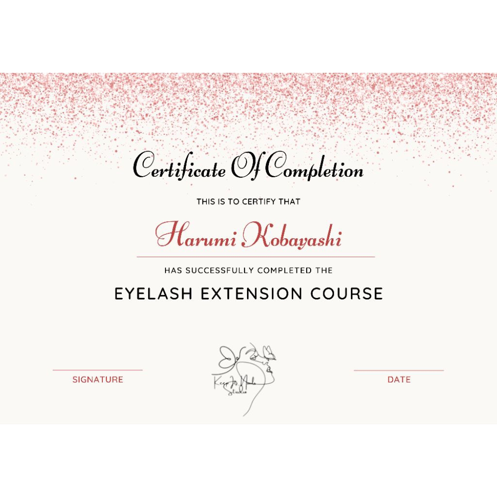 Jasa desain sertifikat non fisik