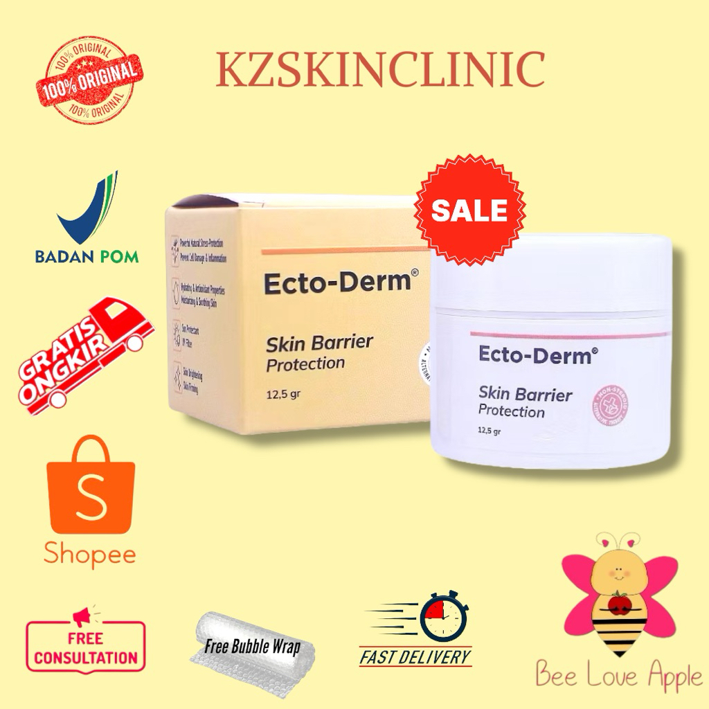 Kaizen Ecto Derm Skin Barrier Protection - Krim Wajah Perawatan Wajah Kulit Lelah & Stress