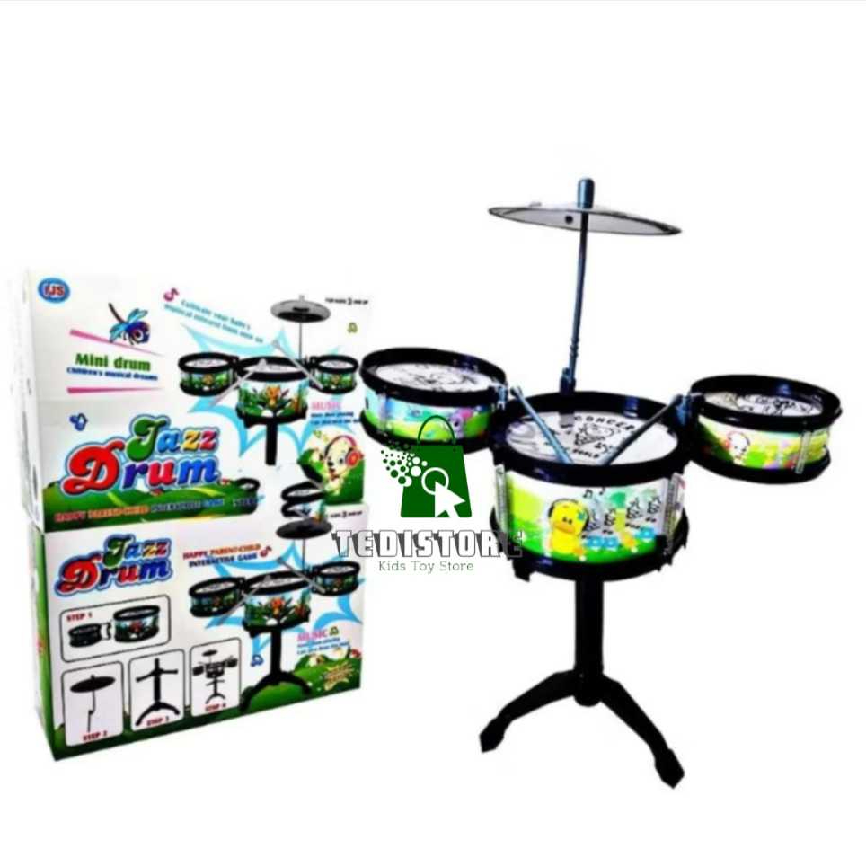 ( BISA COD ) PROMO Mainan Anak Drumband 1  Set