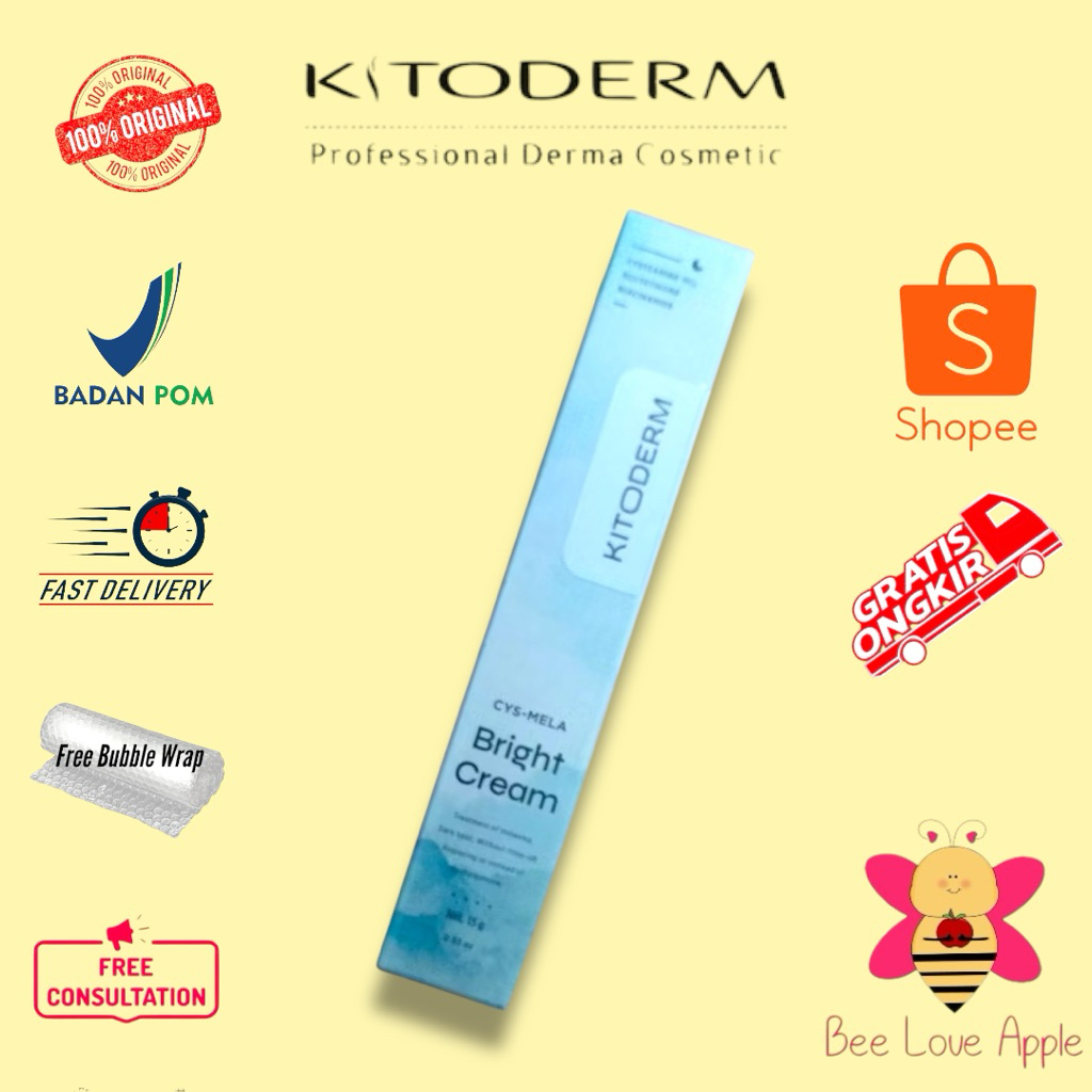Kitoderm CYS - MELA Bright Cream Malam Mengatasi Melasma & Flek