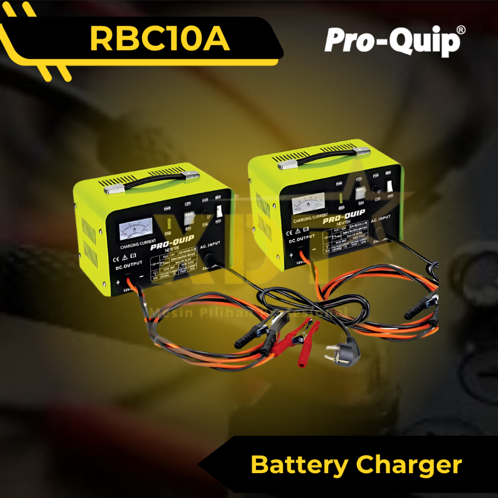 ProQuip RBC Series Battery Charger Aki Motor Mobil Baterai Accu 10 A 20 A 30 A 40 A 50 A PROQUIP RBC