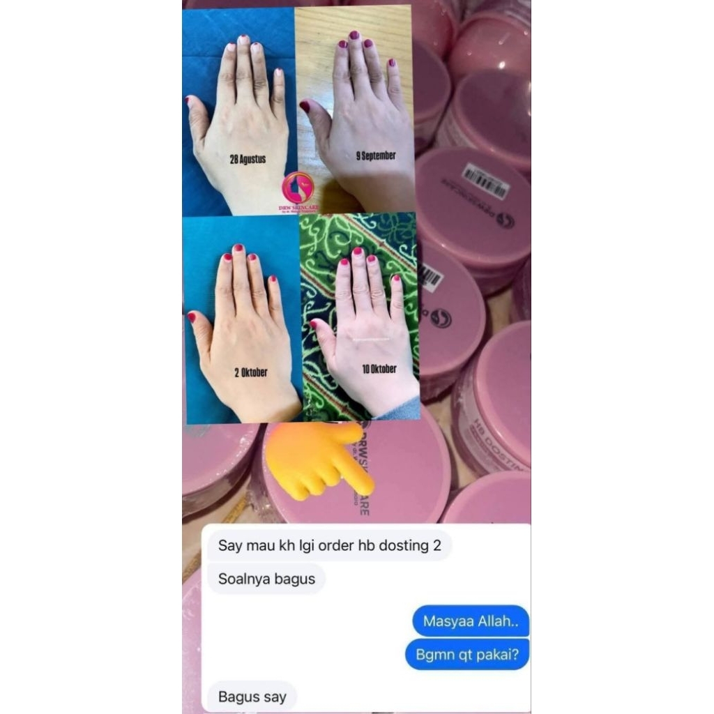 Drw Handbody dosting