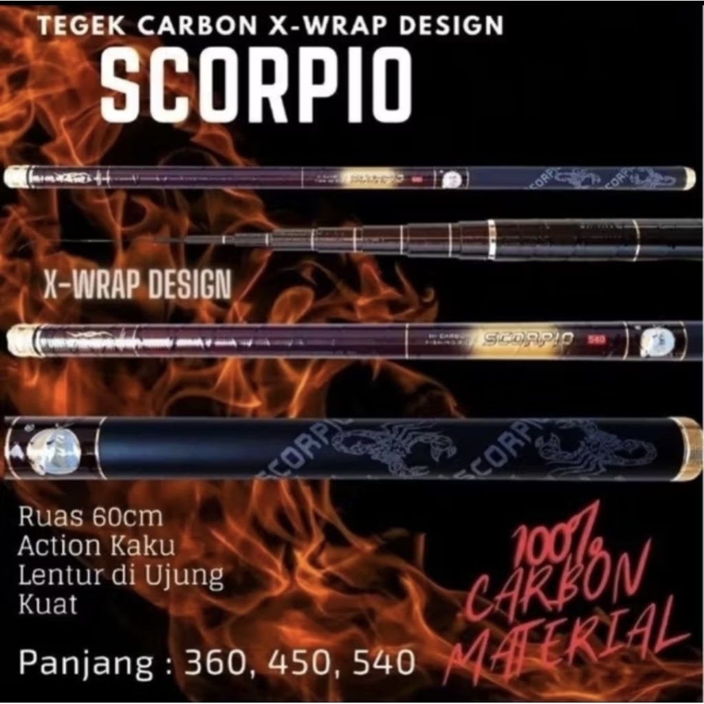 Tegek Orca Scorpio 450cm