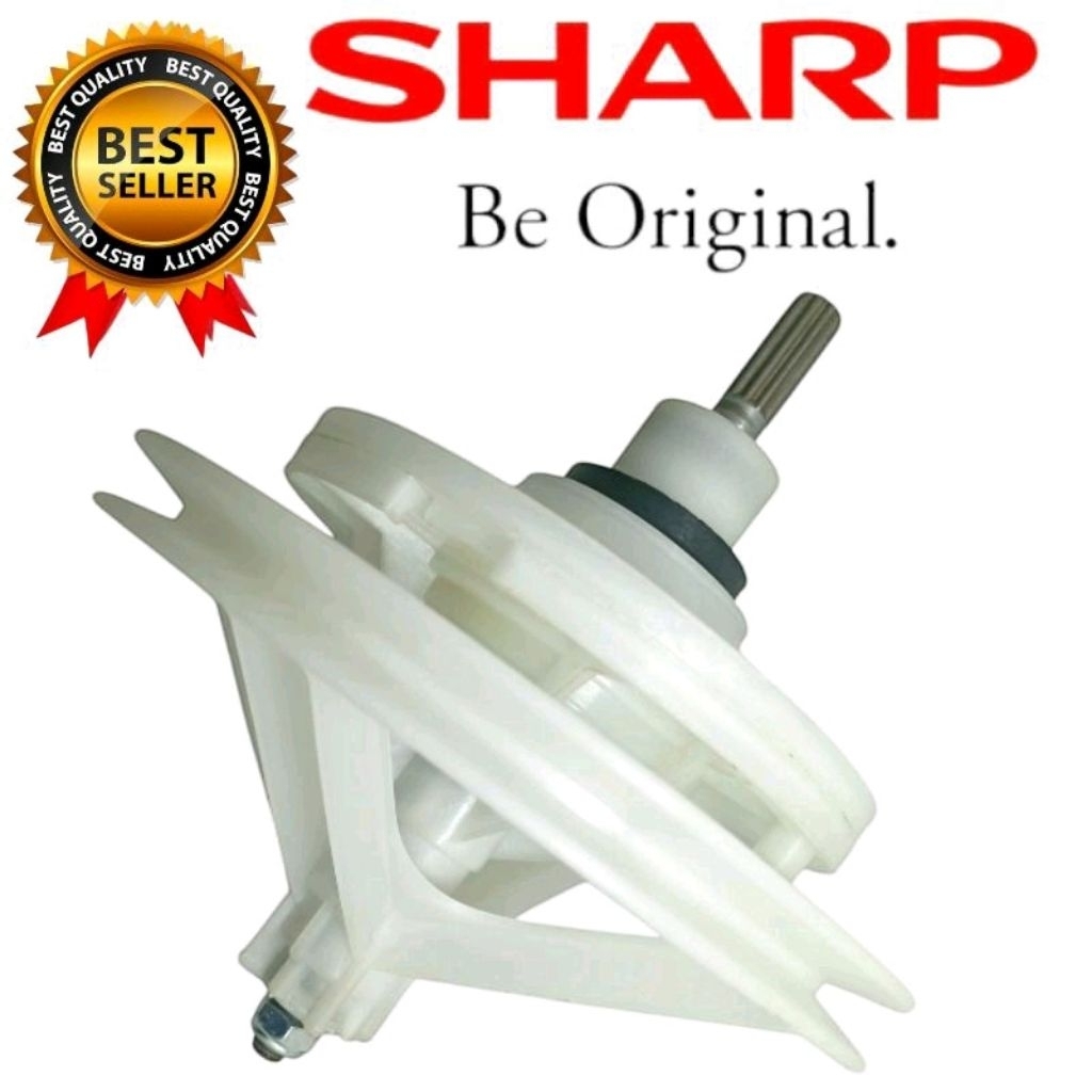 ES-T85CR GEARBOX SHARP 2 TABUNG - GEAR BOX MESIN CUCI SHARP ES-T85CR 2 TABUNG GIGI