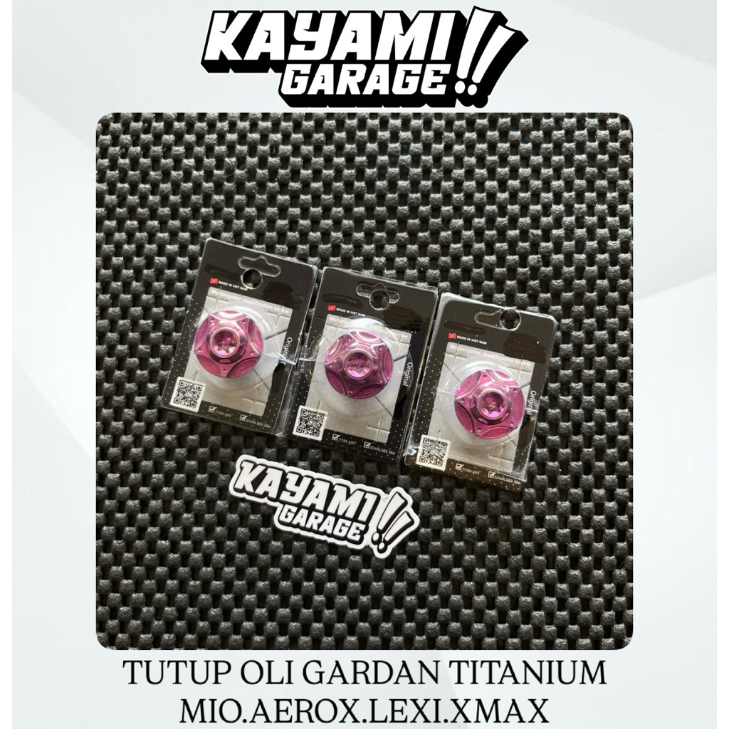 Tutup oli gardan matic yamaha mio.aerox.lexi