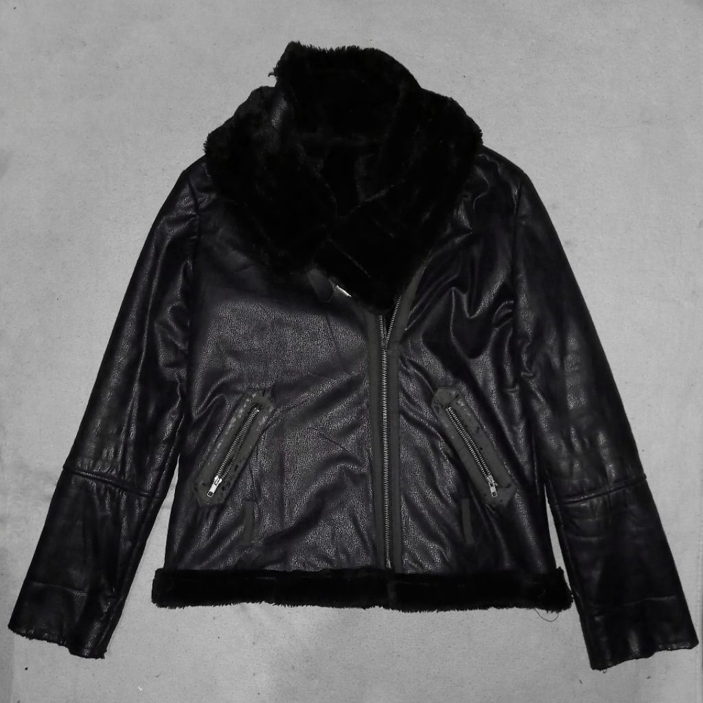 Biker Vkei Goth Grunge Leather Jacket