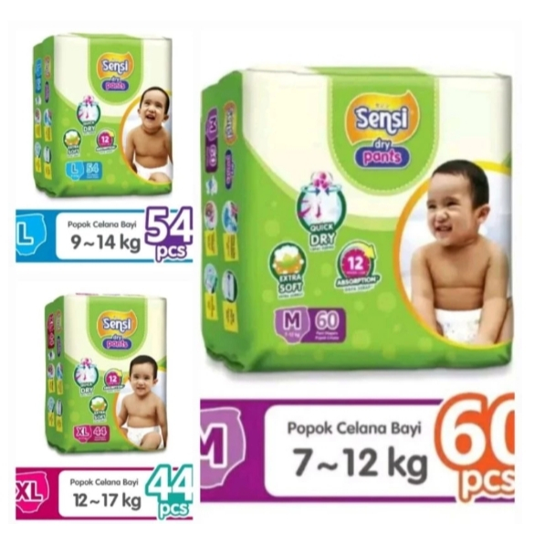 1KARTON SENSI Dry Pants S40 / M34 / L30 / XL24 / XXL22 / M60 / L54 / XL44