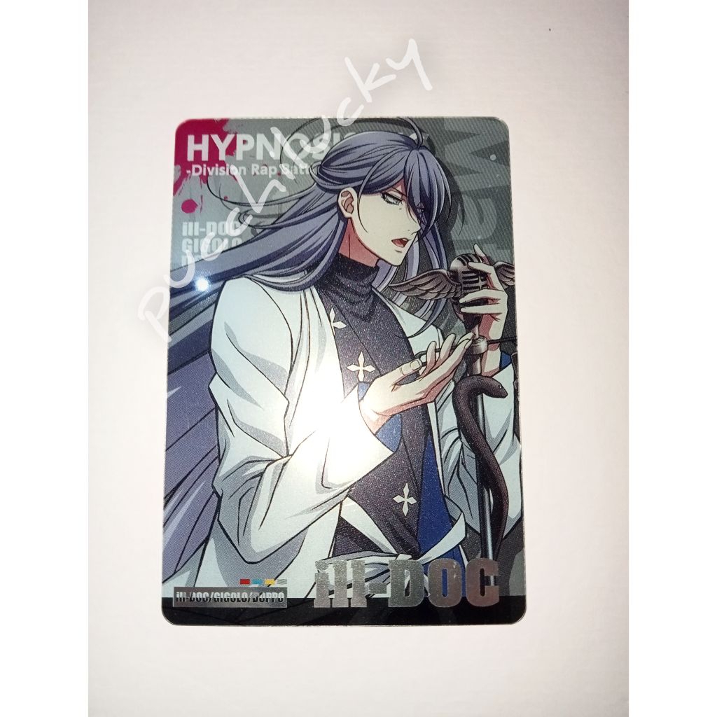 Hypmic Hypnosis Mic Jakurai Jinguji Card Official Merch