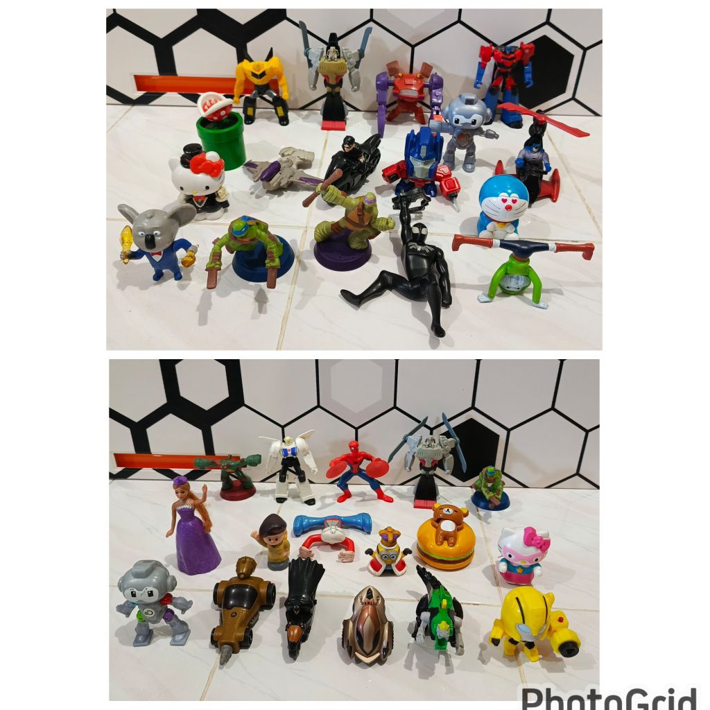 Paket mainan MCD preloved