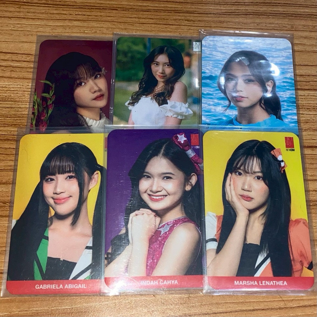 Photocard PC JKT48 Flowerful/Theater sementara/Sayonara Crawl/Morning Call