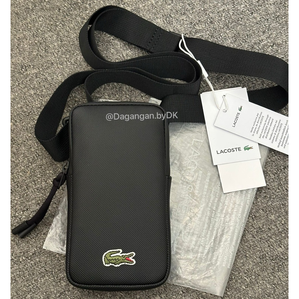 Tas Lacoste Festival Bag Original 100% Full Hitam