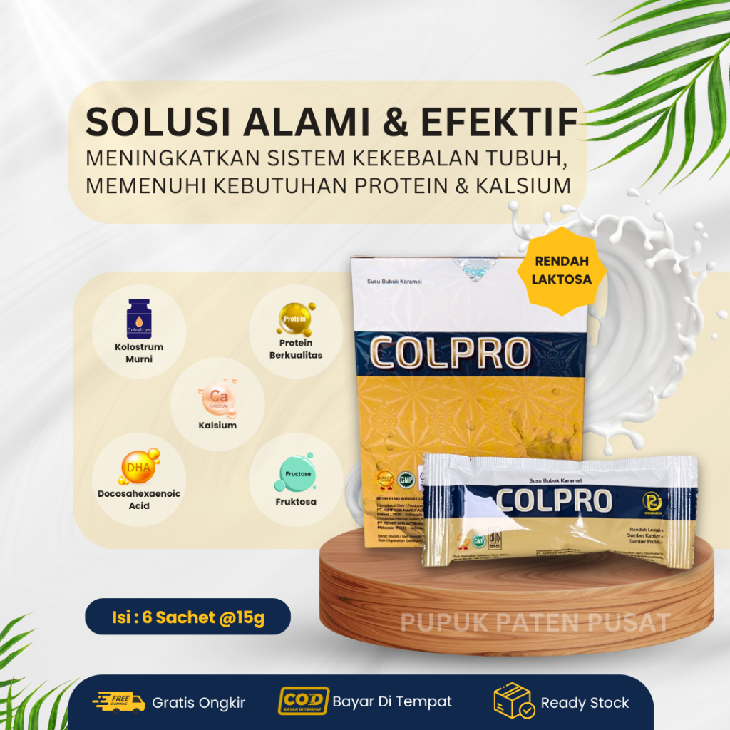 COLPRO RENNER SUSU BUBUK COLOSTRUM | 1 BOX 6 SACHET