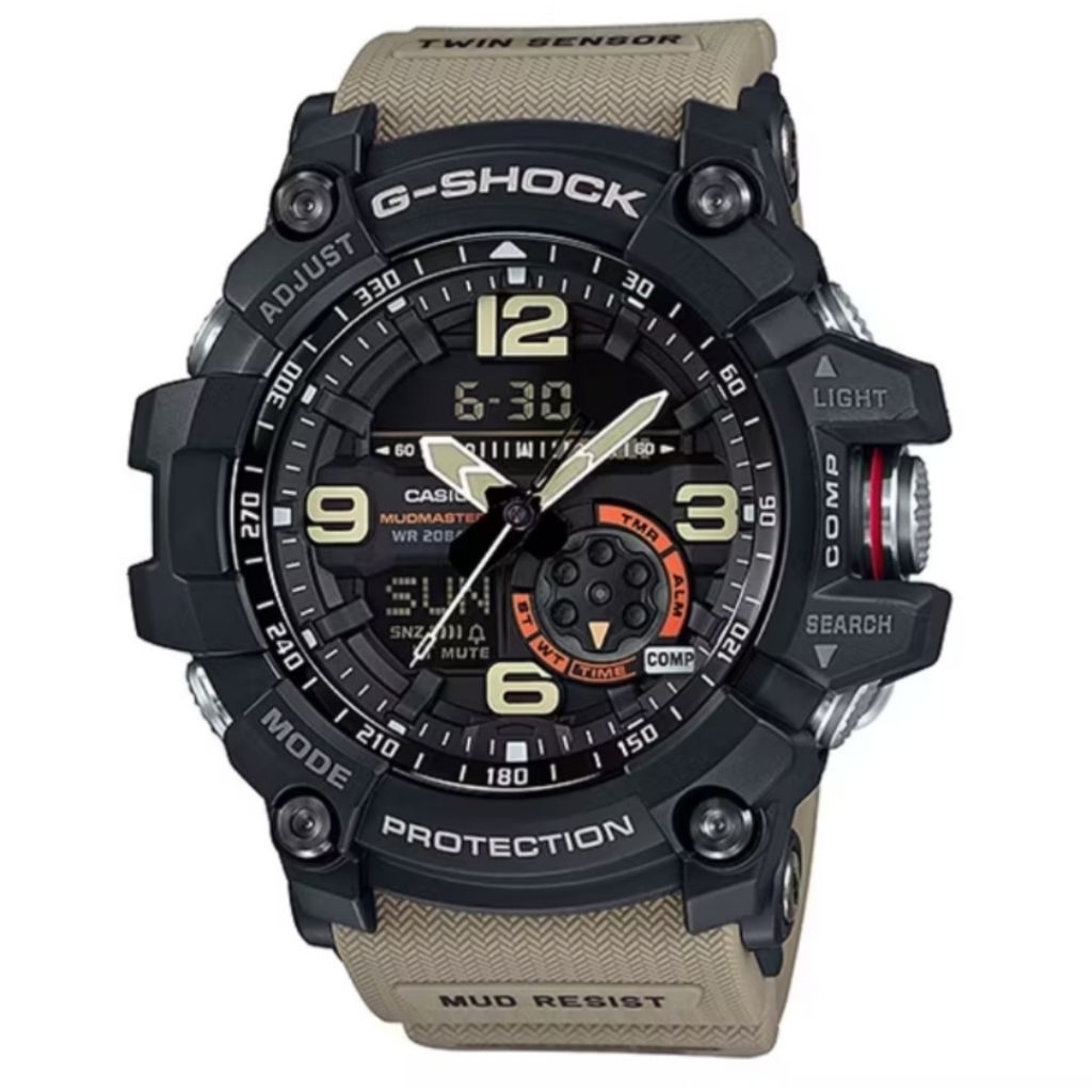 Casio G-shock Mudmaster Original jam tangan pria GG-1000-1A5DR Waterproof