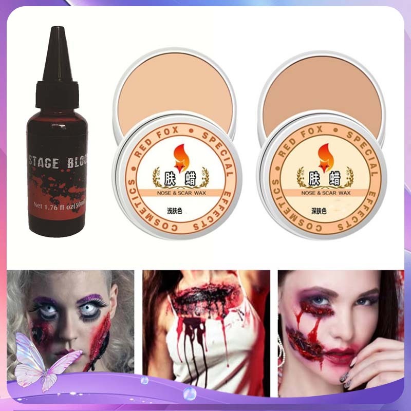 Wax Makeup Skin Wax Makeup Fake Scars Wax Halloween Scar Wax Makeup Scarwax