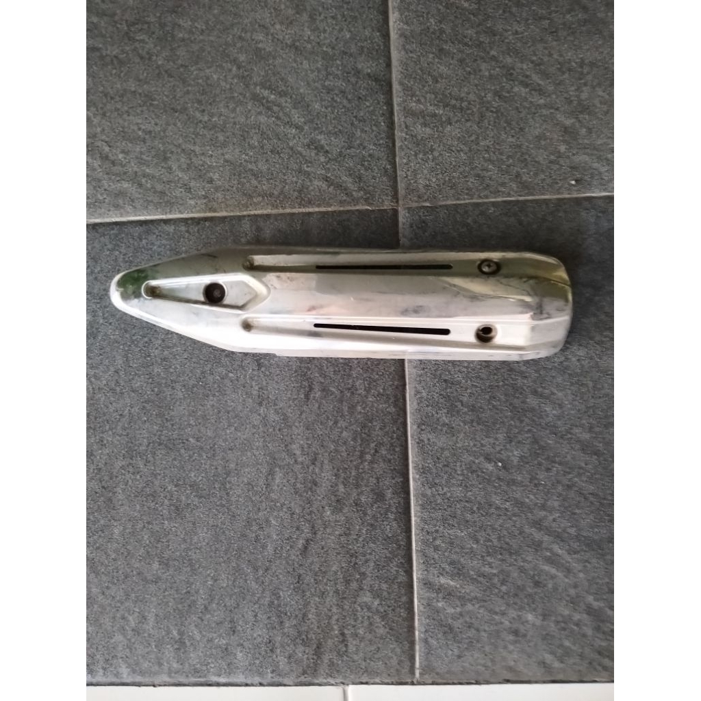 cover tutup tameng knalpot Yamaha Jupiter MX  135 new barang second cabutan