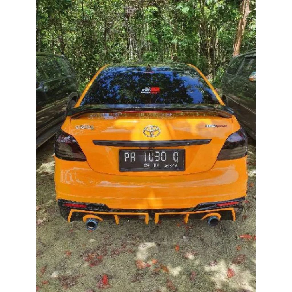 spoiler Vios limo gen 1 gen 2 plus lampu