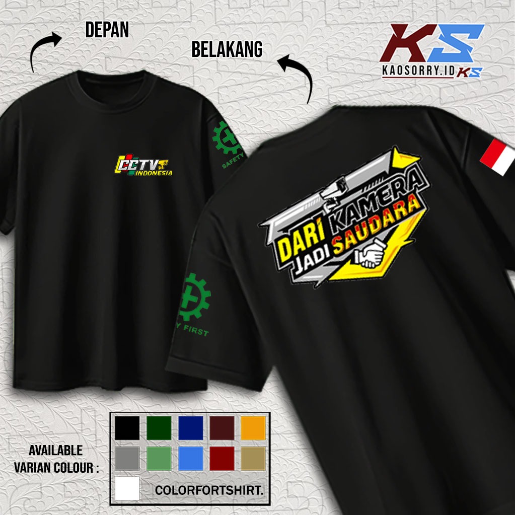 KAOSORRY - KAOS CCTV INDONESIA - KAOS DISTRO CCTV INDONESIA FASHION PRIA DAN WANITA - PILIHAN TERBAR