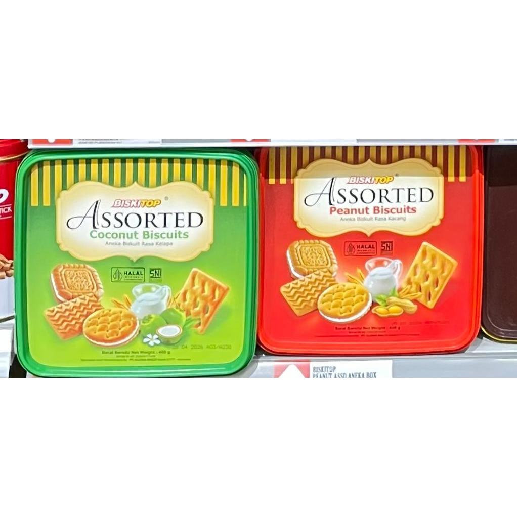 Biskitop Assorted Peanut coconut Biscuit
