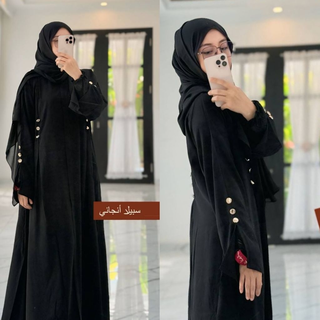 ((SYB01)) ABAYA SYABILA X ANJANI STORE