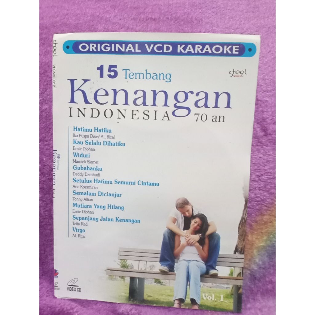 VCD 15 TEMBANG KENANGAN 70 AN VOL 1