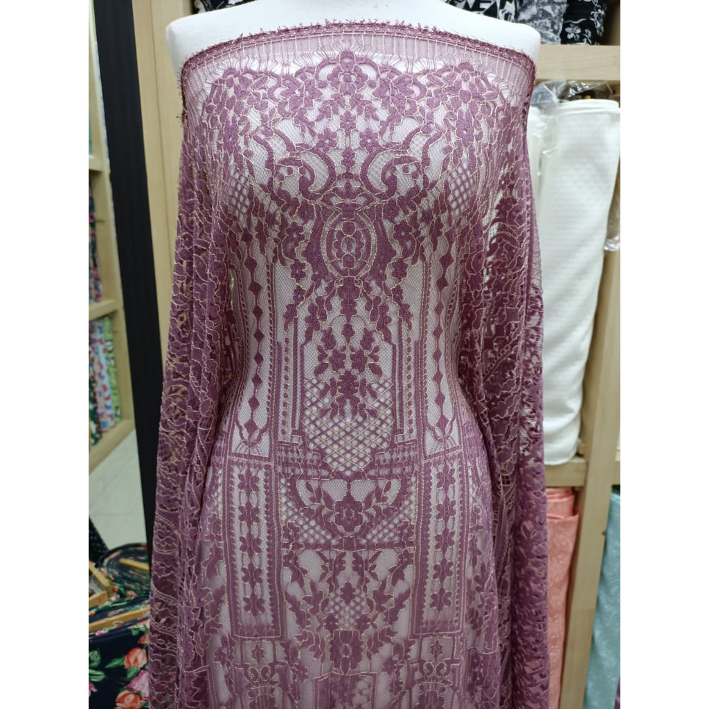 BRUKAT PANEL KHUSUS DUSTY PURPLE & DUSTY PINK TUA METALIK