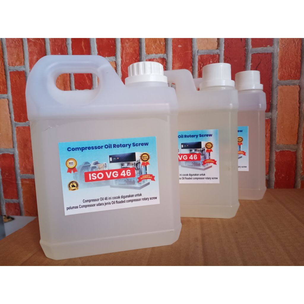 JUAL OLI ISO VG46 OIL ROTARY SCREW#compressor