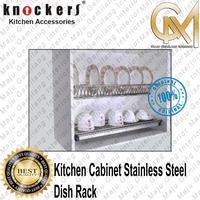 Rak Piring Lemari Knockers Kitchen Cabinet Stainless WDJ Original Knockers