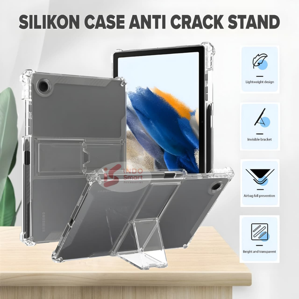 Case Samsung Tab A9 | Case Samsung Galaxy Tab A9 - 8.7 inch Anti Crack Casing Slot Pen Softcase