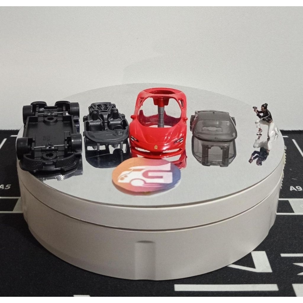 hot wheels ferrari sf90 stradale merah factory unrivet