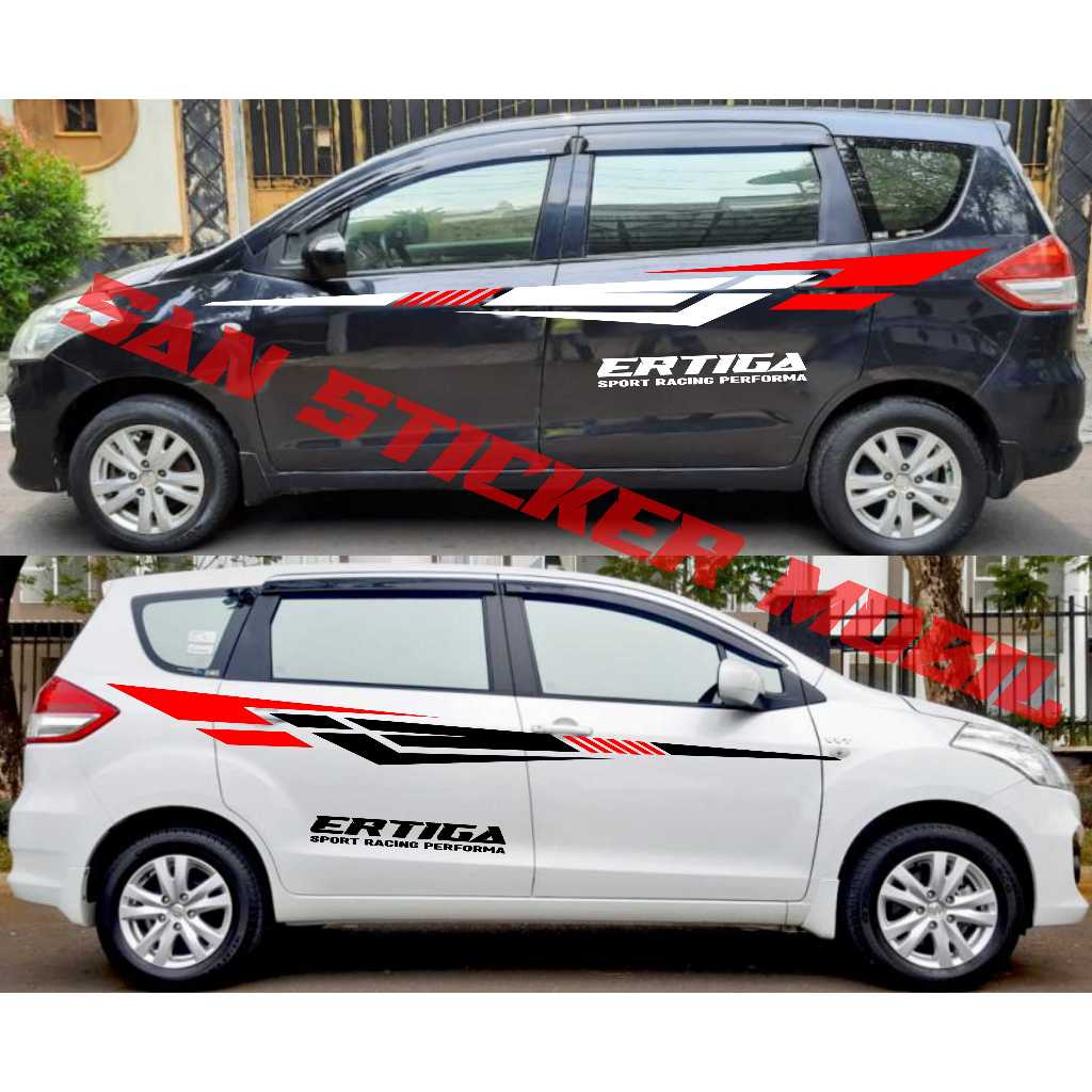 2584 new desaian cutting sticker mobil ertiga 2017