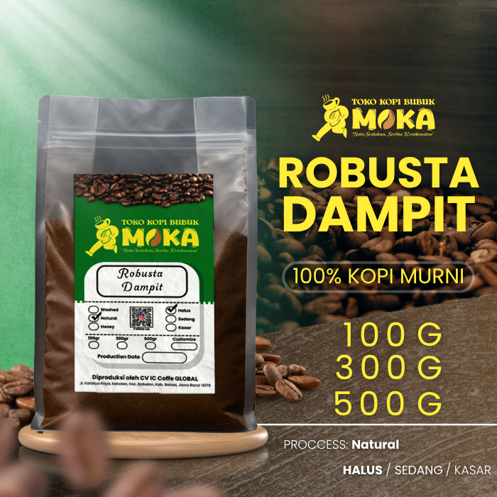 KOPI GILING ROBUSTA DAMPIT JAWA TIMUR