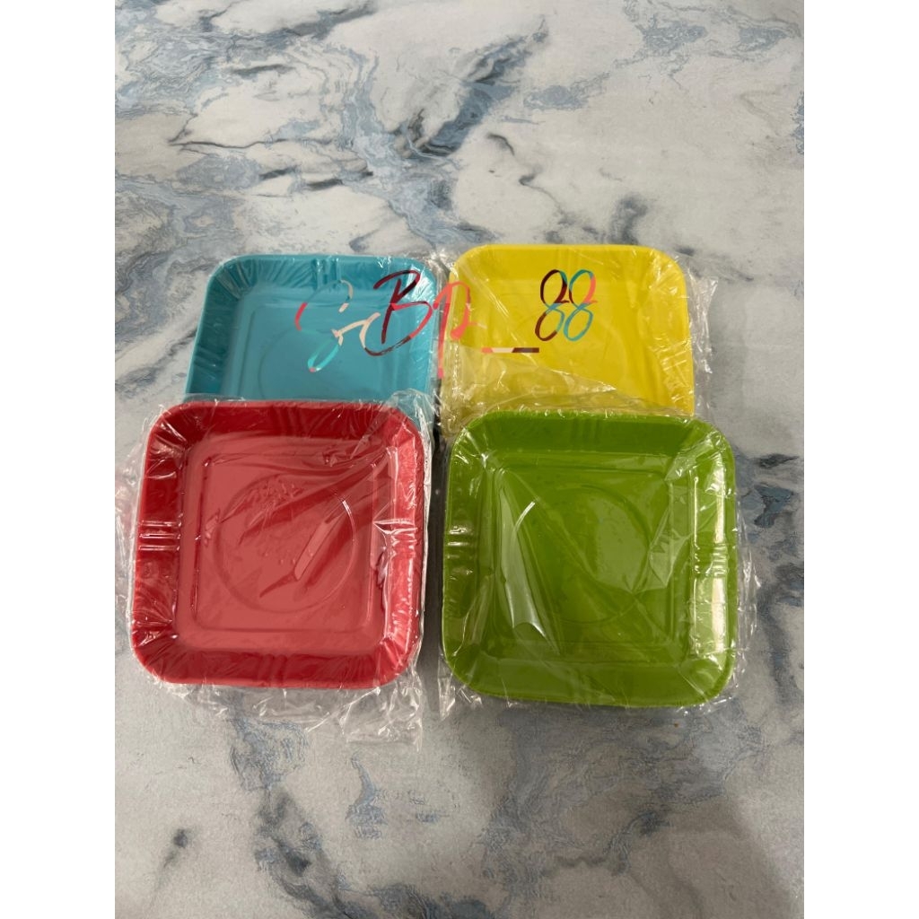 piring kue ulang tahun / piring plastik cake ultah