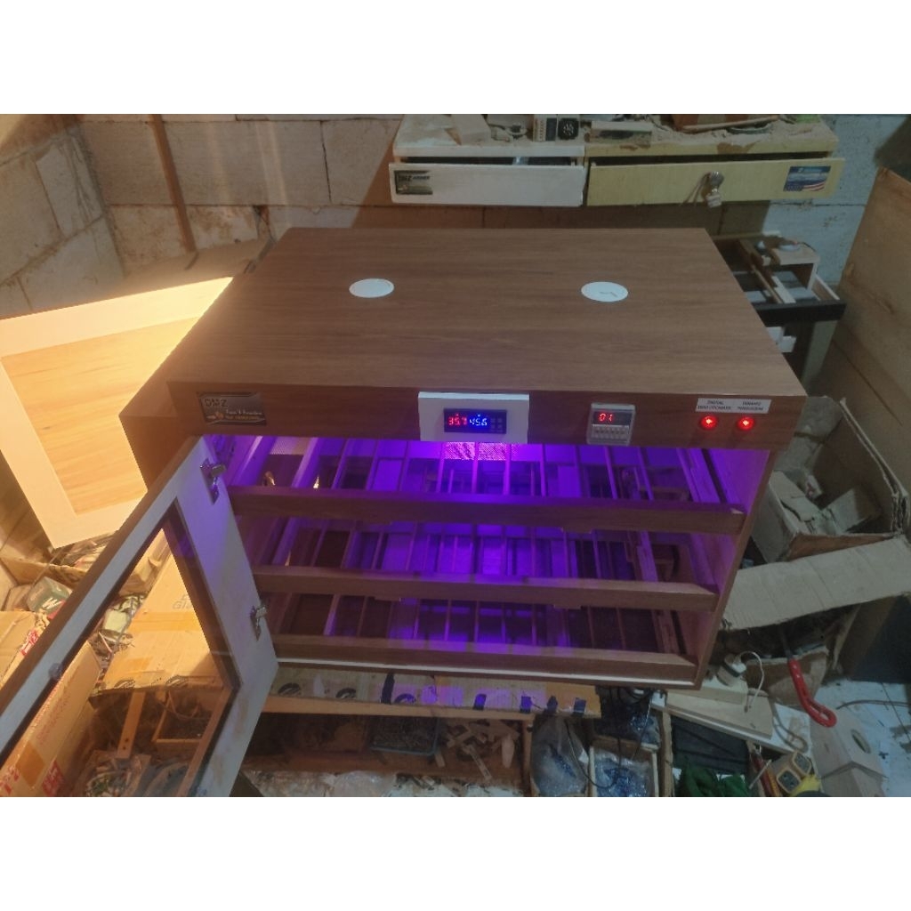 Baru Dengan Kabut , Full Otomatis Kap-300 Mesin Tetas Telur Rak Geser Garansi