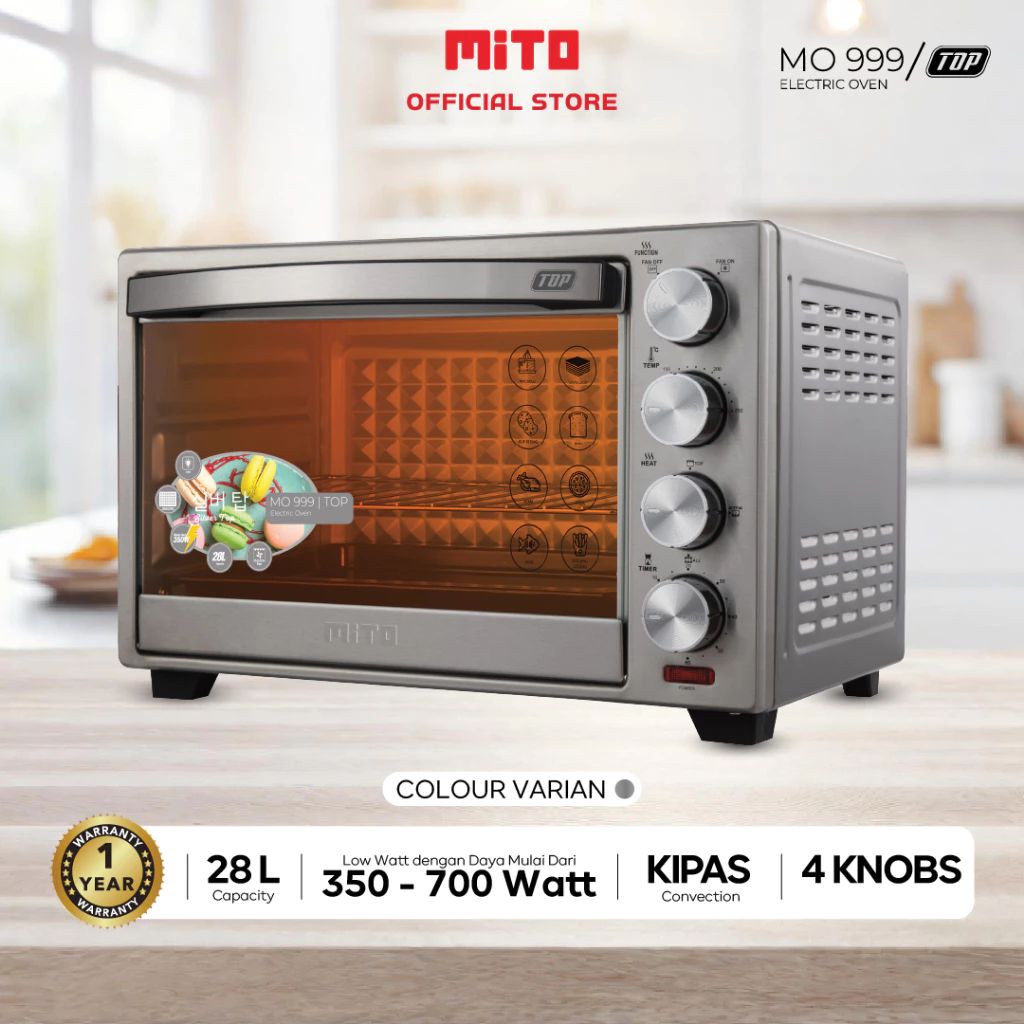 Mitochiba Electric Oven TOP 28L Mito MO-999