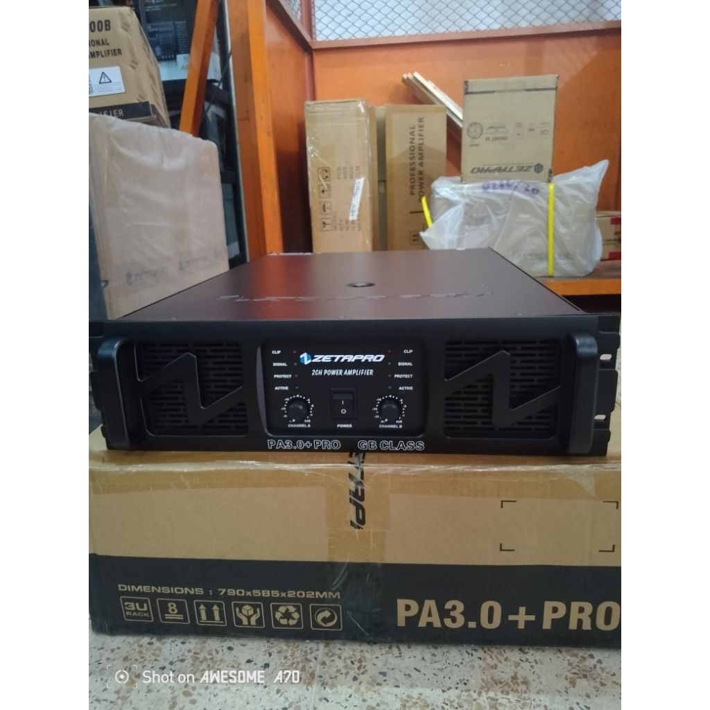 Power amplifier Zetapro pa 3.0+ pro original