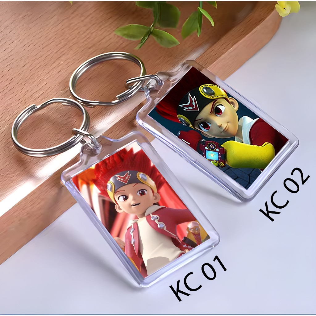 Keychain ANIMASI MONKART - Ganci ANIMASI - Gantungan Kunci - MONKART