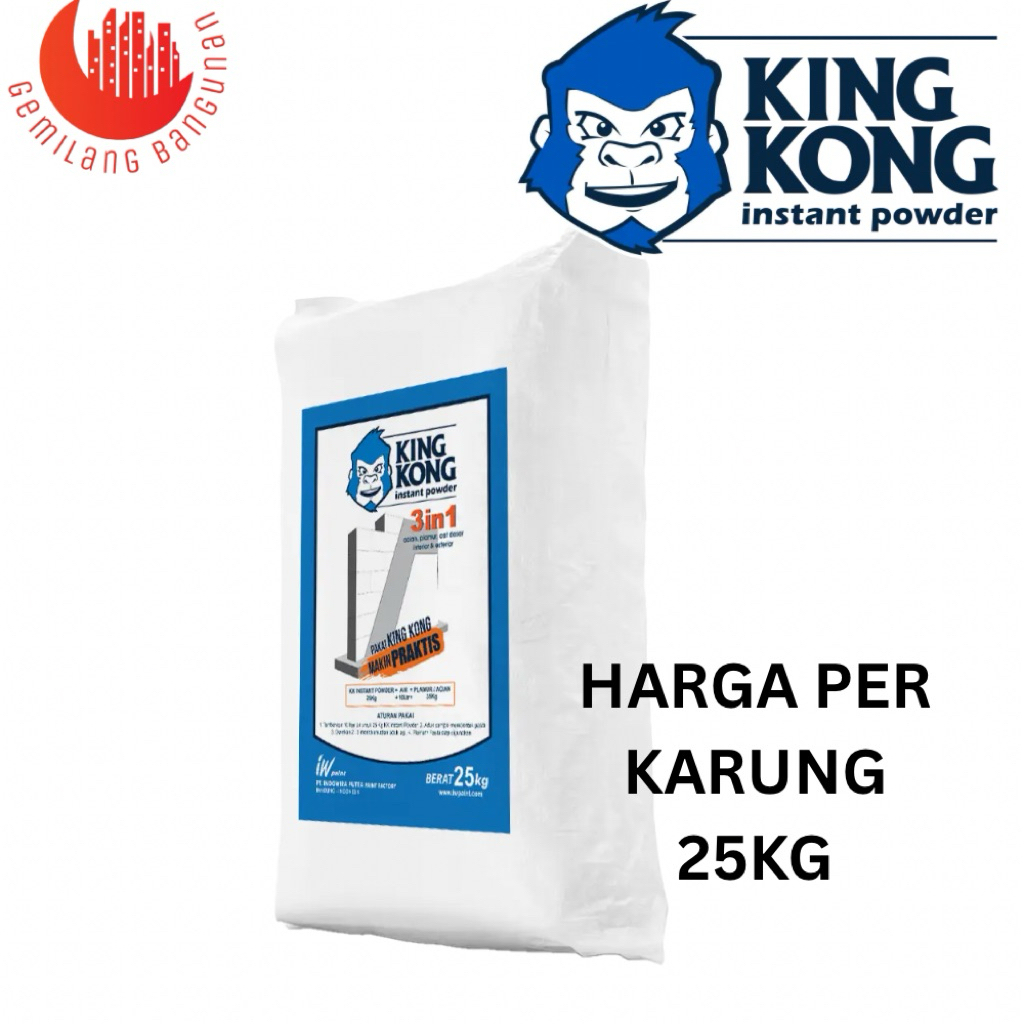TEPUNG KING KONG 25KG / DEMPUL / PLASTER