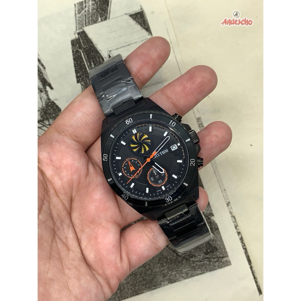 JAM TANGAN PRIA/WANITA RHYTHM S1405S ORIGINAL GARANSI 1 TAHUN