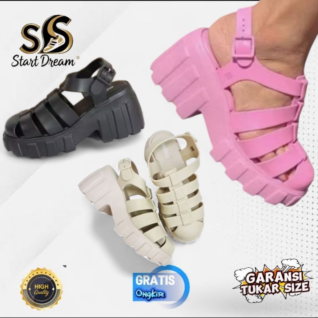 Melissa Megan / sandal wanita melissa / melissa woman / woman's melissa megan