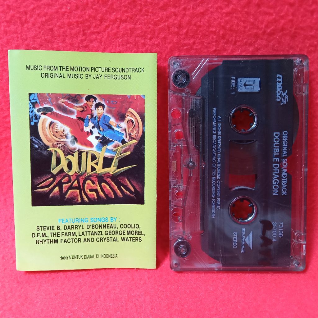 Kaset Pita Double Dragon (Music From The Motion Picture Soundtrack)