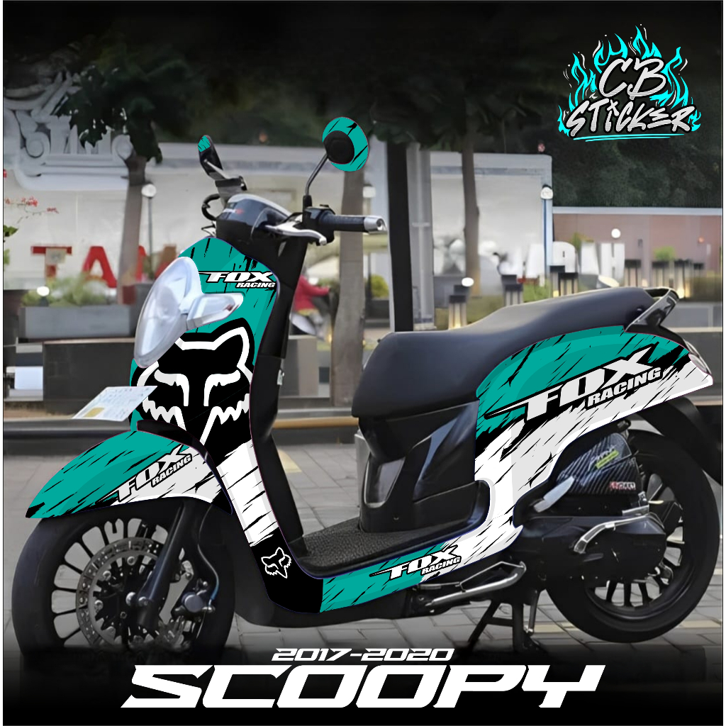 Decal Sticker Scoopy 2017 2018 2019 2020 decal scoopy full body