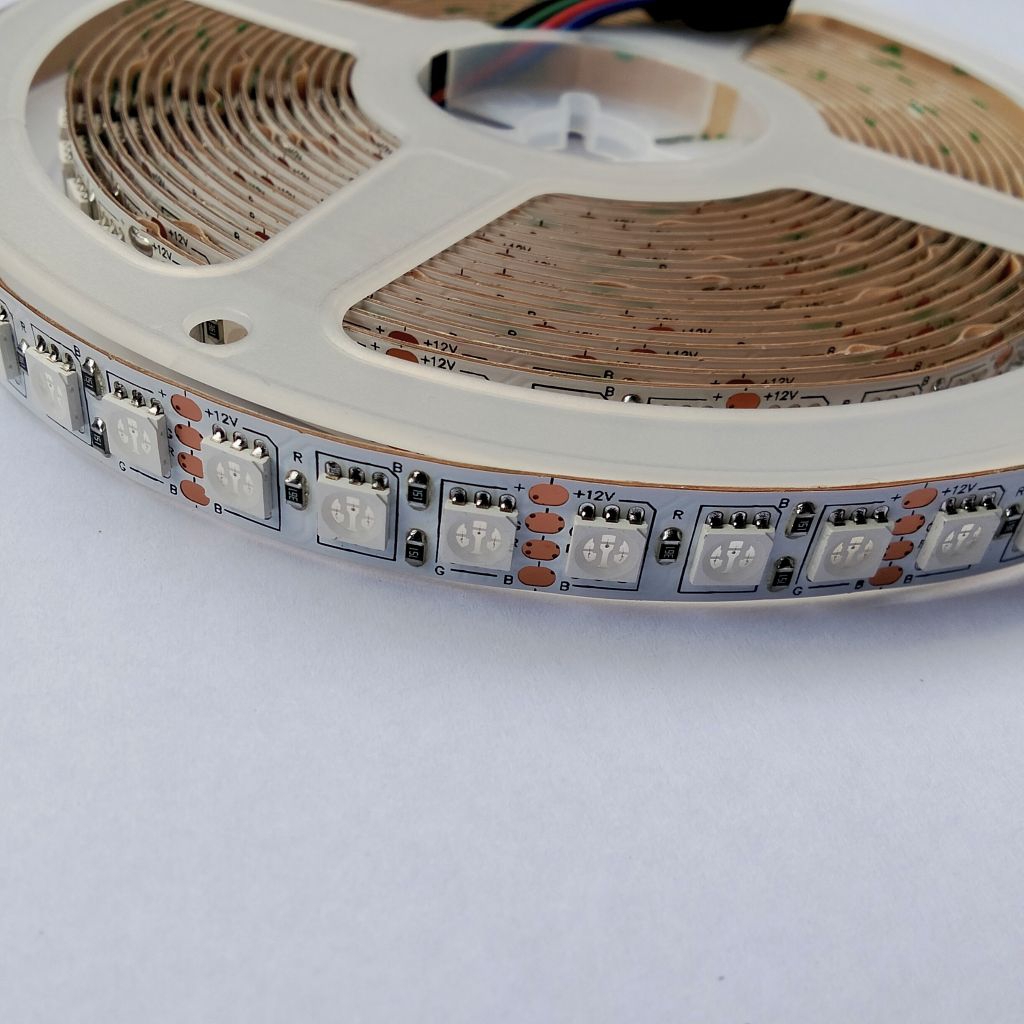 LED STRIP RGB SMD5050 10MM 12V 120LED/M NON WATERPROOF