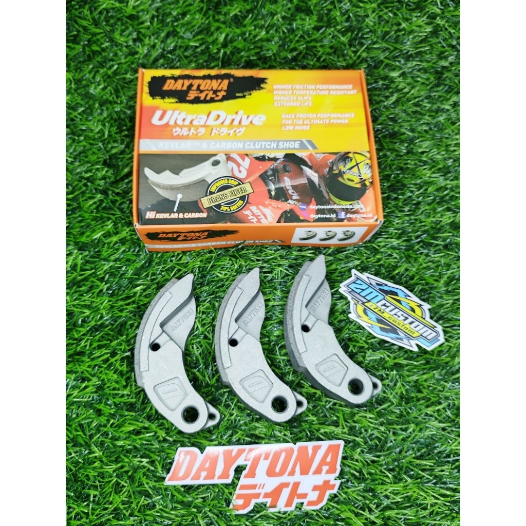 KAMPAS GANDA DAYTONA Kampas Ganda New Hi-Carbon Kevlar Daytona