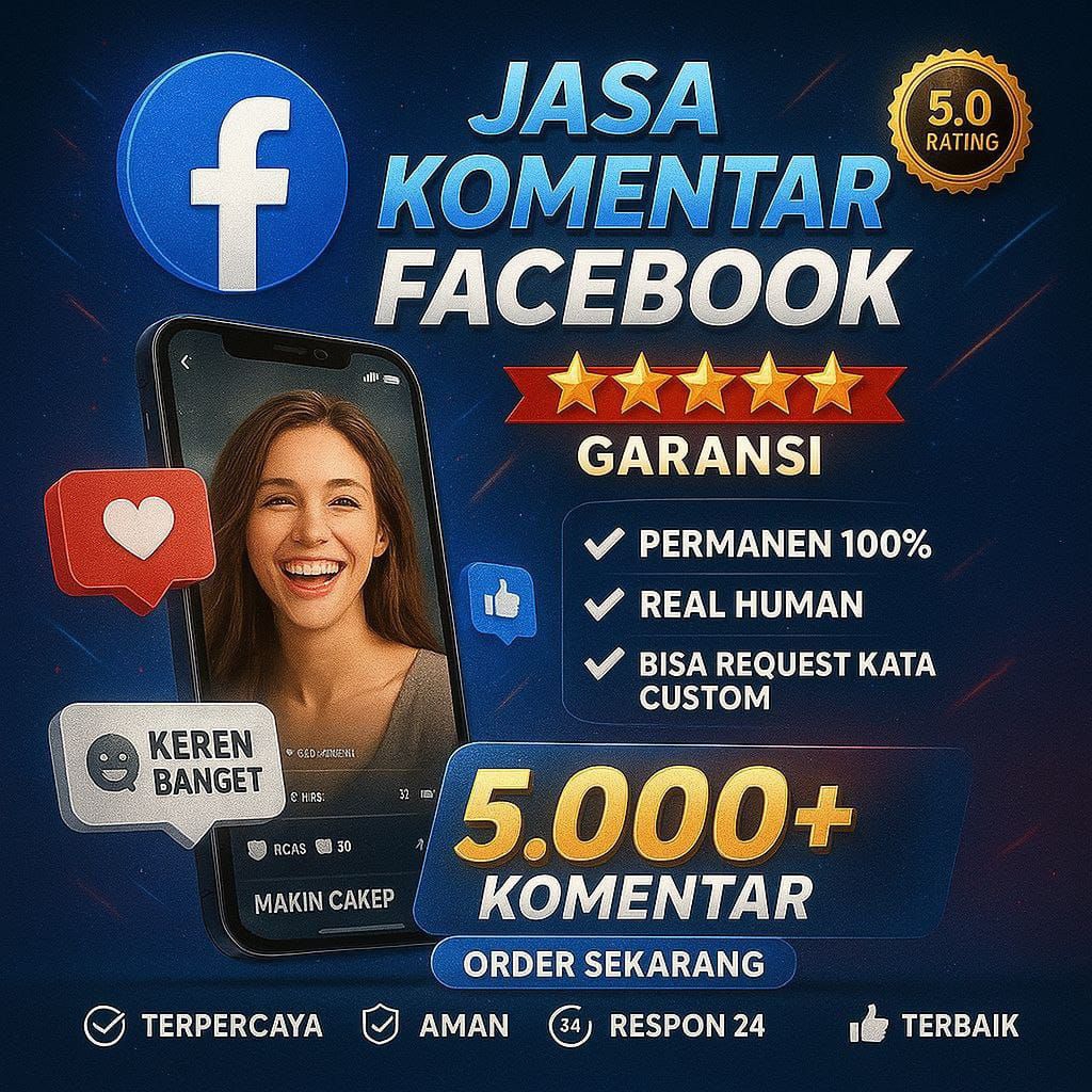 Jasa Komentar Followers Like Facebook Real Akun Manusia Permanen