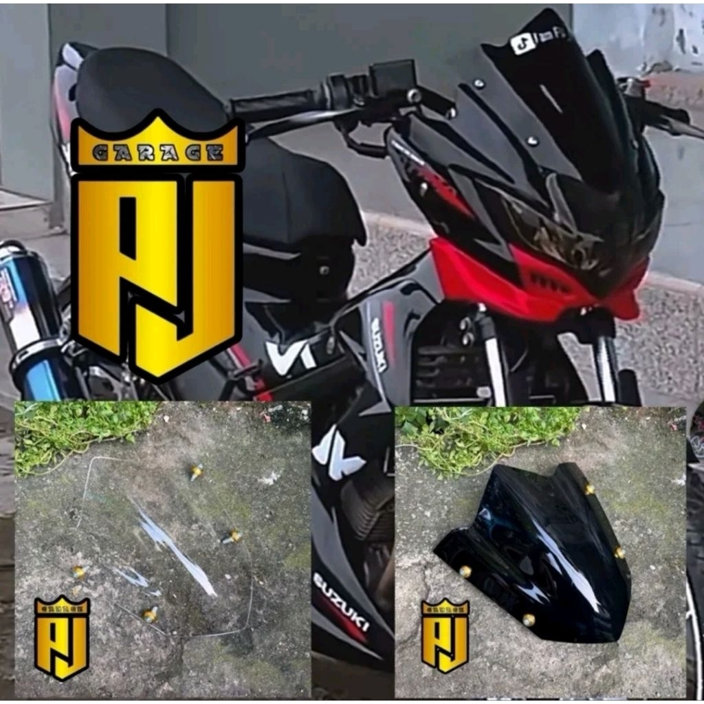 Terbaru Visor Satria Fu Barong Visor Satria Fu Barong Terbaru 2010 -  2013 Motorcycle