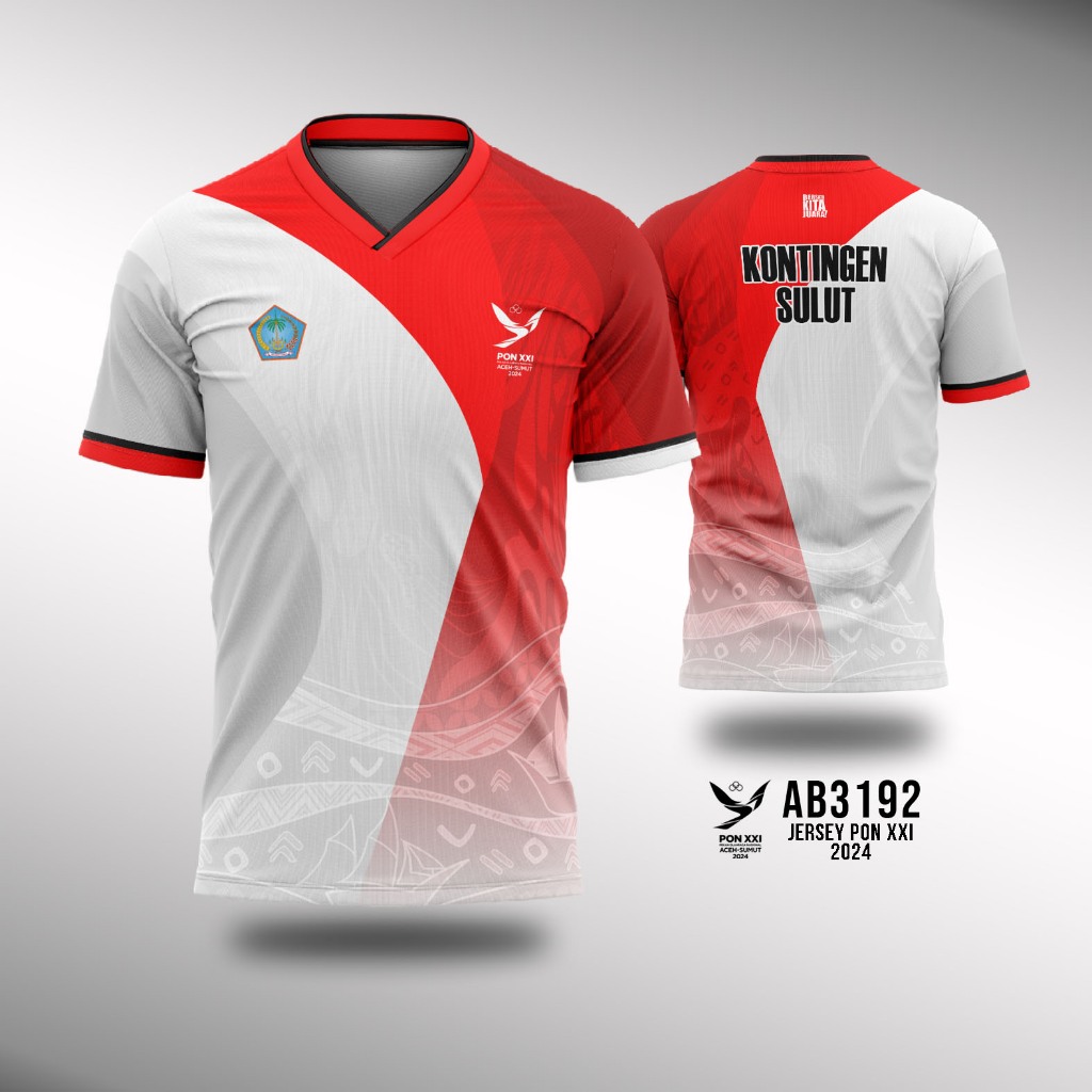 Jersey PON XXI 2024 - Kontingen SULUT