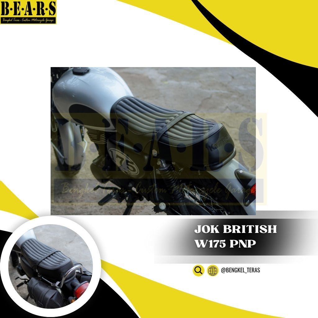 Jok Kawasaki W175 Full Set PnP