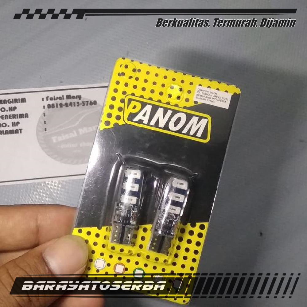 Lampu Sein Senja sen LED Jelly T10 Kedip Strobo SPAREPART MOTOR TERMURAH