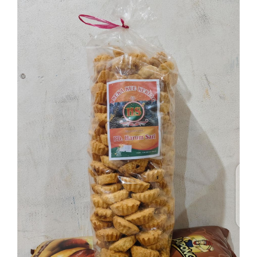 1 ball berat 2.2 kg kue kering rege renyah gurih enak kue kiloan murah Snack/makanan ringan harga gr